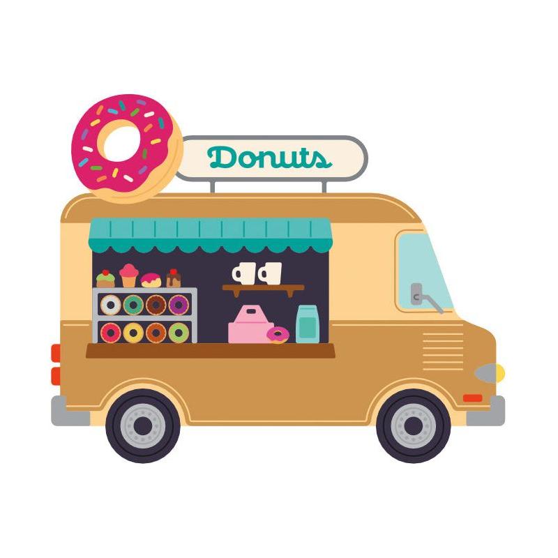 My Favorite Things Donut Shop Dies Die-Namics mft2847 Donut Truck