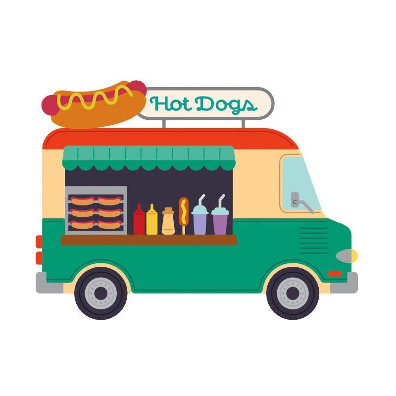 My Favorite Things Hamburgers and Hot Dogs Dies Die-Namics mft2848 Hot Dogs