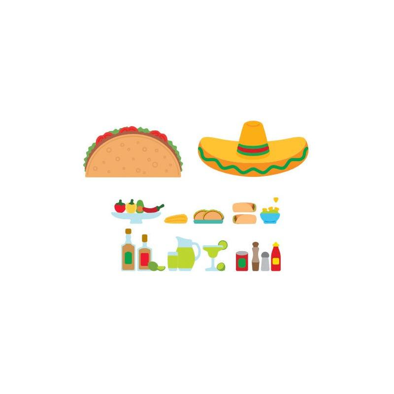 My Favorite Things Taco Tuesday Dies Die-Namics mft2849 accessories assembled