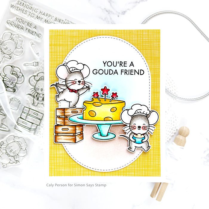 My Favorite Things Micest Friend Clear Stamps and Dies gouda friend | color-code:alt4