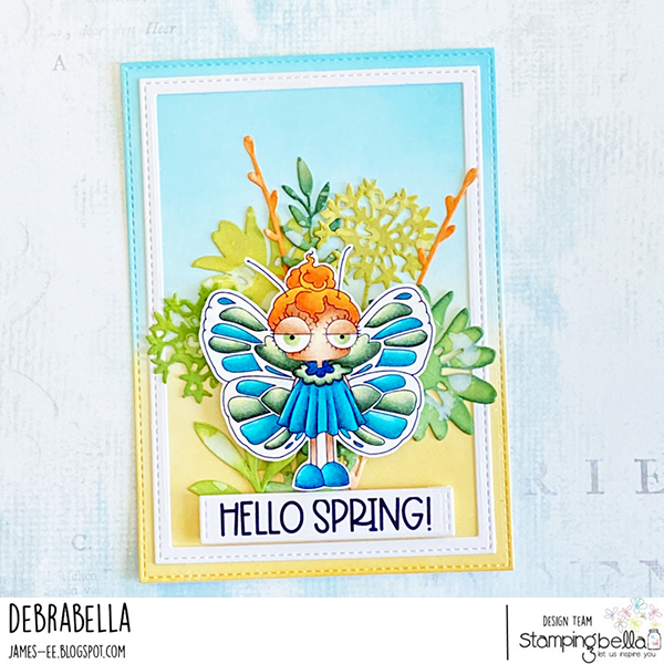 Stamping Bella Mini Oddball Butterfly Girl Cling Stamp eb1299 – Simon ...