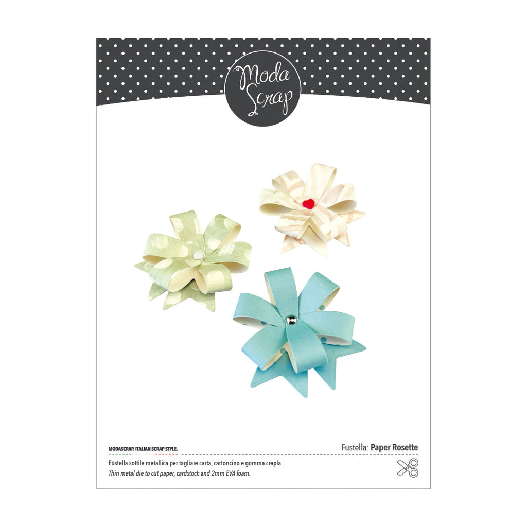 ModaScrap Paper Rosette Dies msf1-237