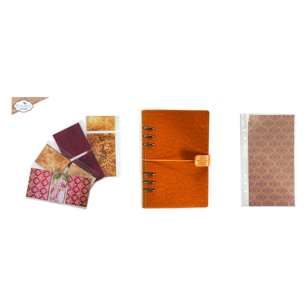 Elizabeth Craft Designs Slim Planner Ochre and Pockets Bundle