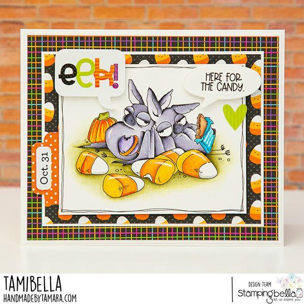 Stamping Bella Oddball Bats About Candy Cling Stamp eb1249 halloween