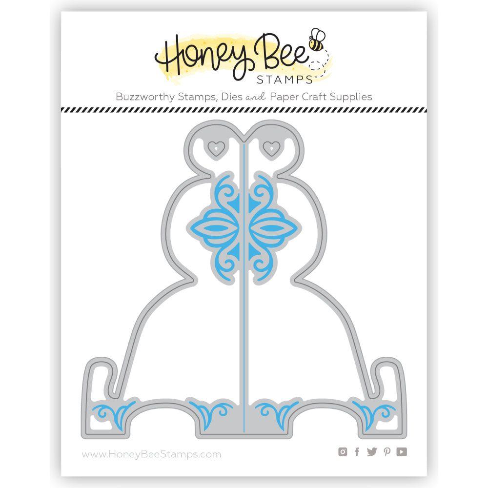 Honey Bee Ornate Card Stand Dies hbds-orncds Alternate View