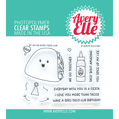 Avery Elle Clear Stamps Spec-taco-lur st-24-06