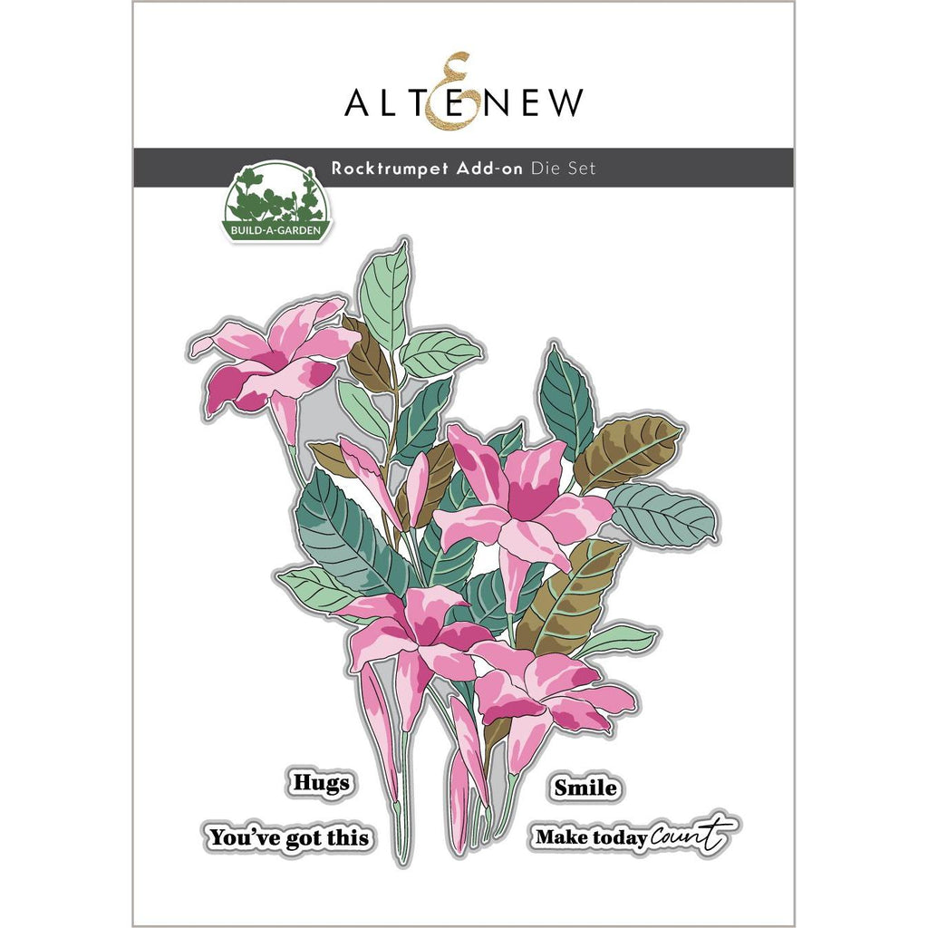 Altenew Build a Garden Rocktrumpet Add On Die ALT7777