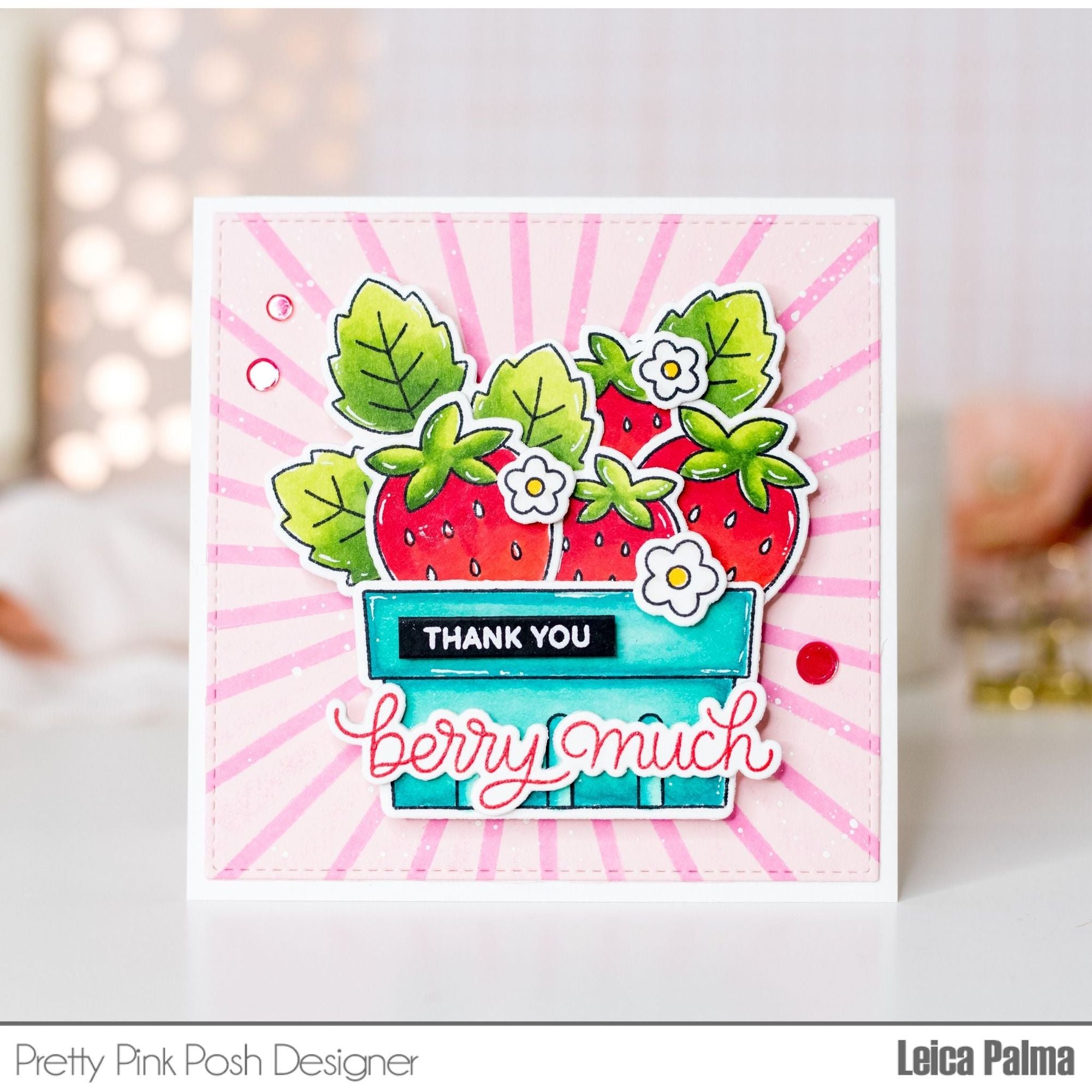 Pretty Pink Posh Get Well Soon Coordinating Dies – Simon Says Stamp