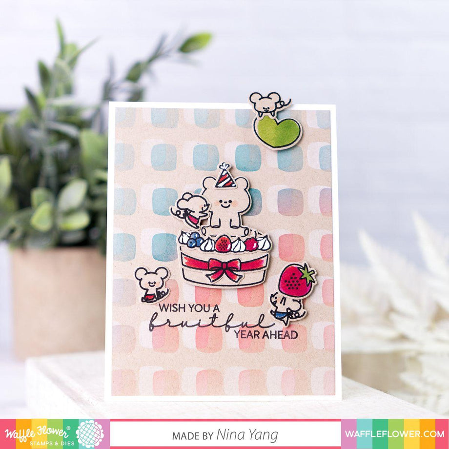 Flowers Stamp Set By Stamp a Cake