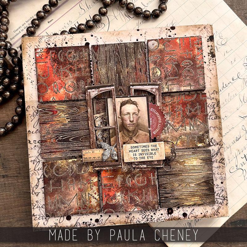 Tim Holtz Distress Oxide Reinker Scorched Timber January 2024 Ranger tdr83474 Multi Media Project