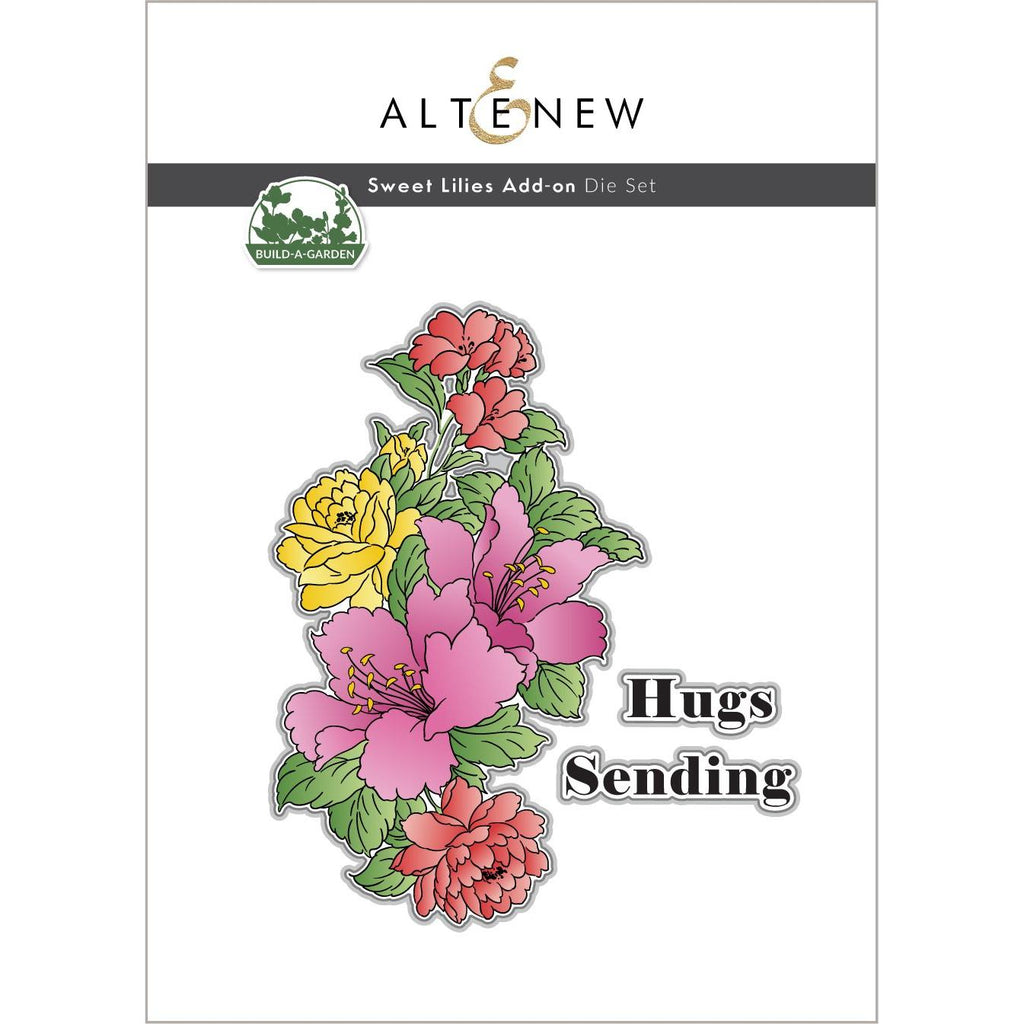 Altenew Build a Garden Sweet Lilies Add On Die ALT7937