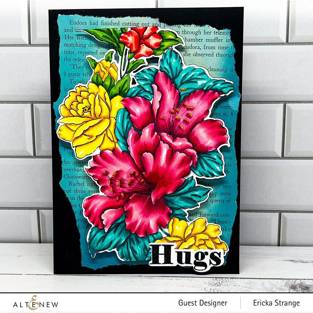 Altenew Build a Garden Sweet Lilies Add On Die ALT7937 flowers