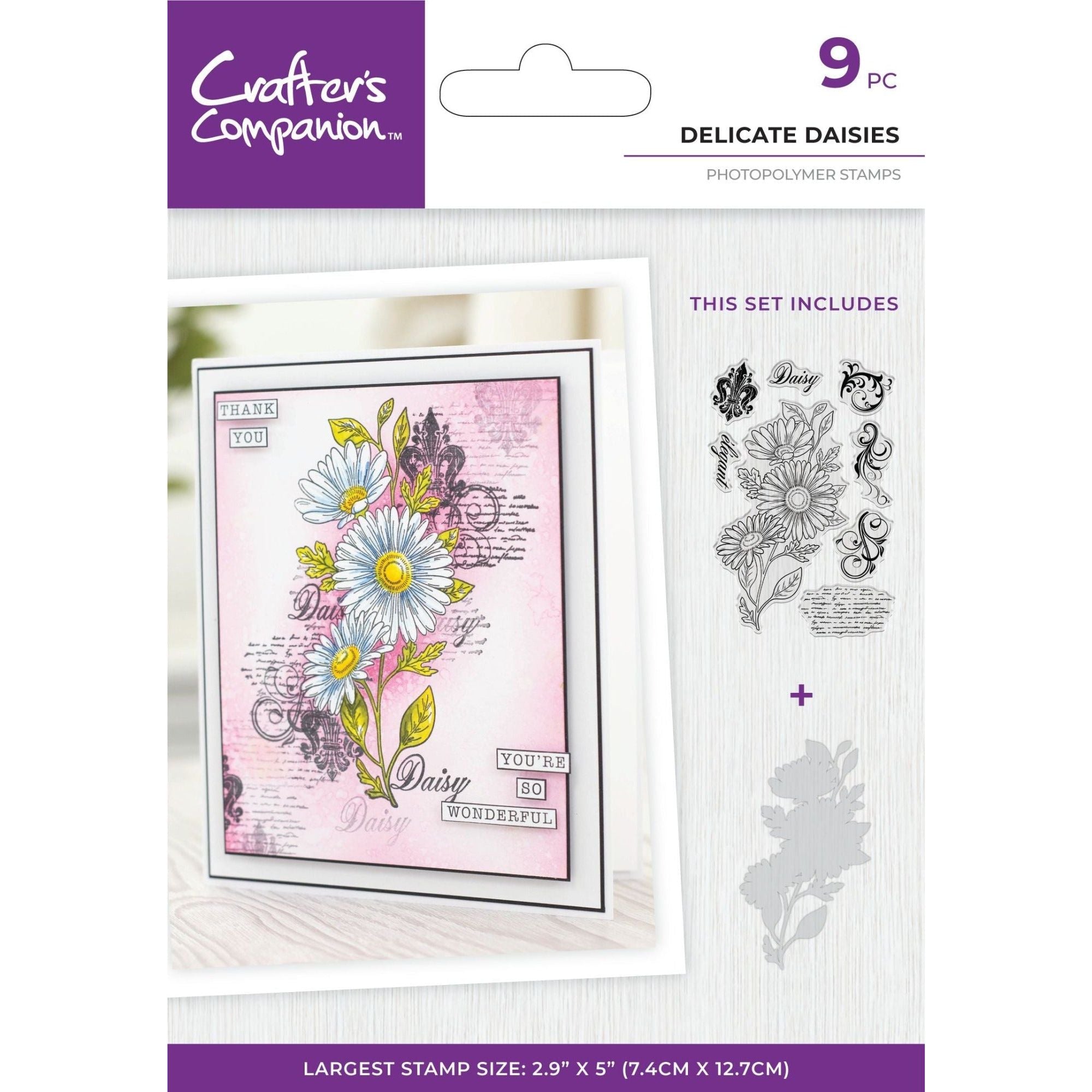 Birth Flower Signature Metal Stamp Design 12pc