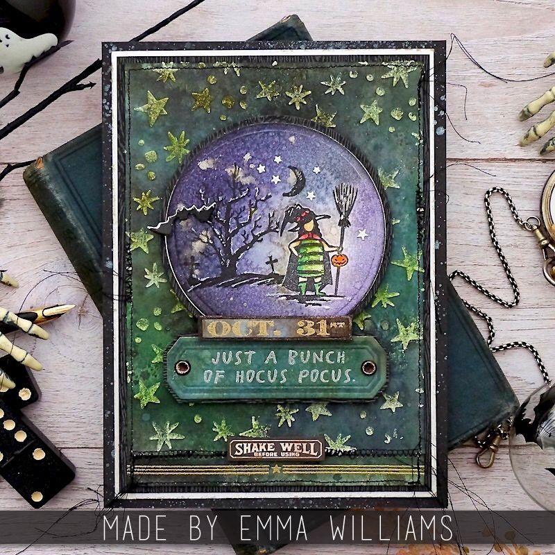 Tim Holtz Cling Rubber Stamps The Obscure cms471 hocus pocus