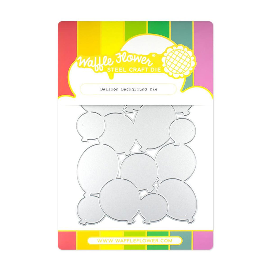 Waffle Flower Balloon Background Die 421354