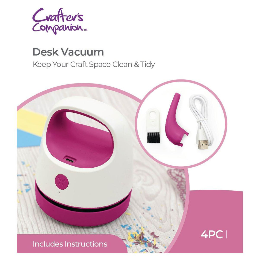 Crafter's Companion Desk Vacuum cc-desk-vacu Product Packaging Front View