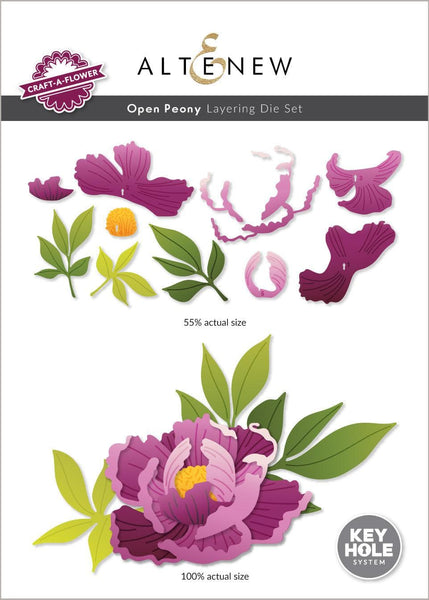 Altenew - Dies - Craft-A-Flower: Open Peony Layering