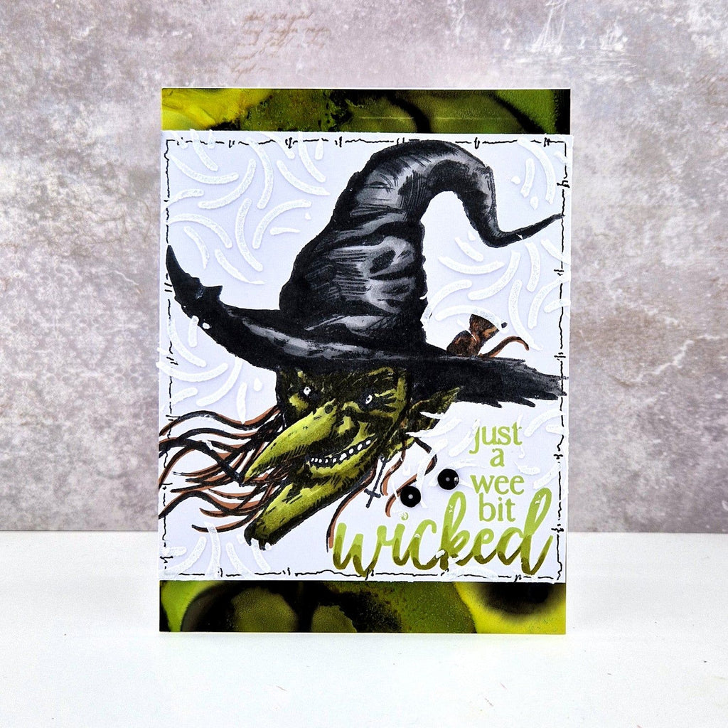 Picket Fence Studios A Wee Bit Wicked Clear Stamps h-135 wee bit