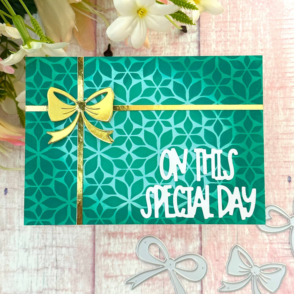 Picket Fence Studios Bigger Bows for Any Reason Dies pfsd-389 special day