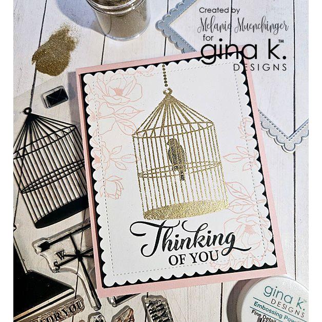 Gina K Designs Pretty Perches Clear Stamps mm135 Thinking of You