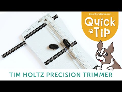 Trimmer Trouble? Let me help! How to read and use a paper trimmer, start to  finish! 