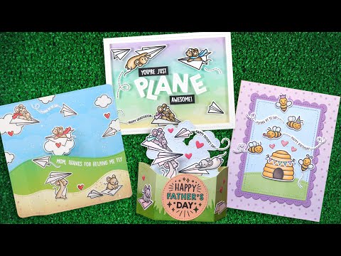 Lawn Fawn Set Fly High Clear Stamps and Dies lffh – Simon Says Stamp