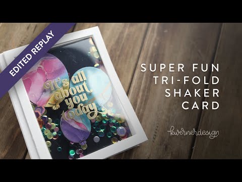 Stamp It Saturday: Make a Heart Confetti Shaker Card with Sandiebella!