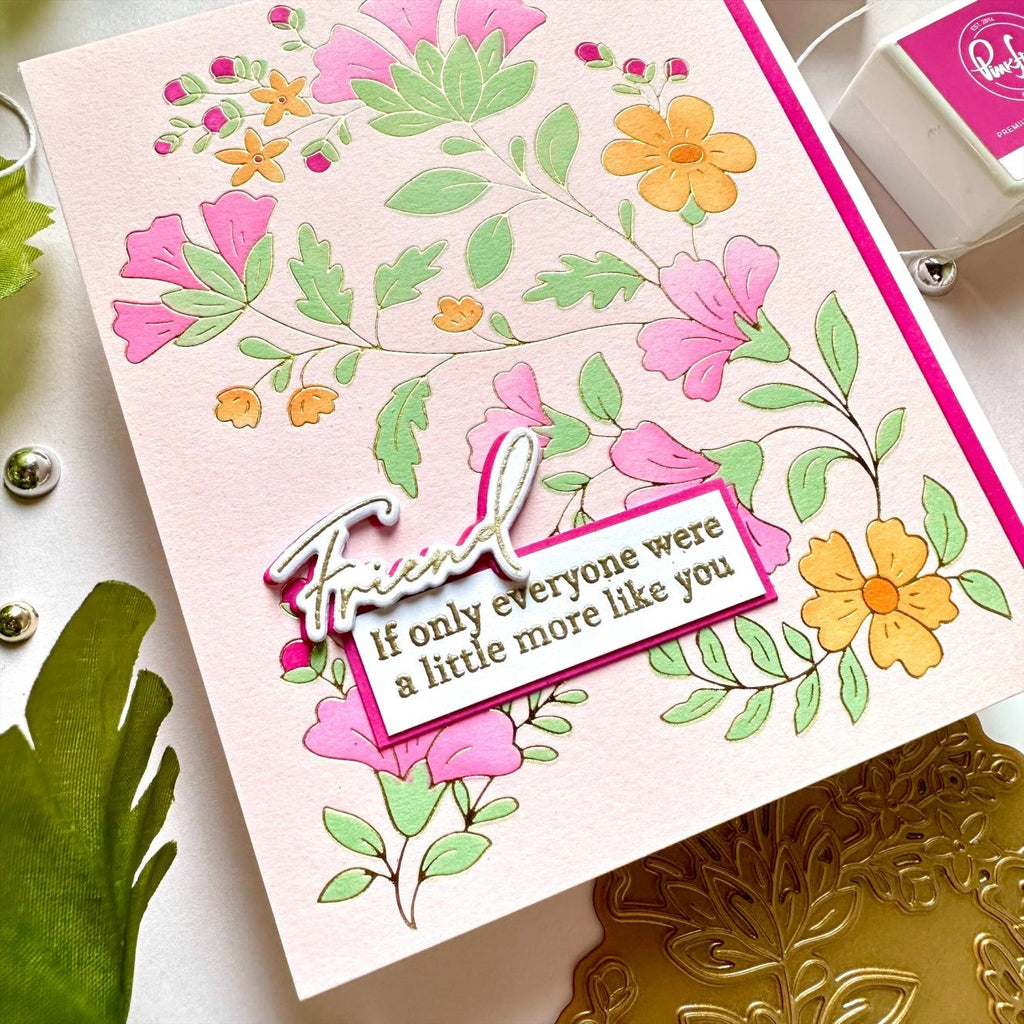 Pinkfresh Studio Beautiful Day Dies 226724 Friendship Card | color-code:ALT03