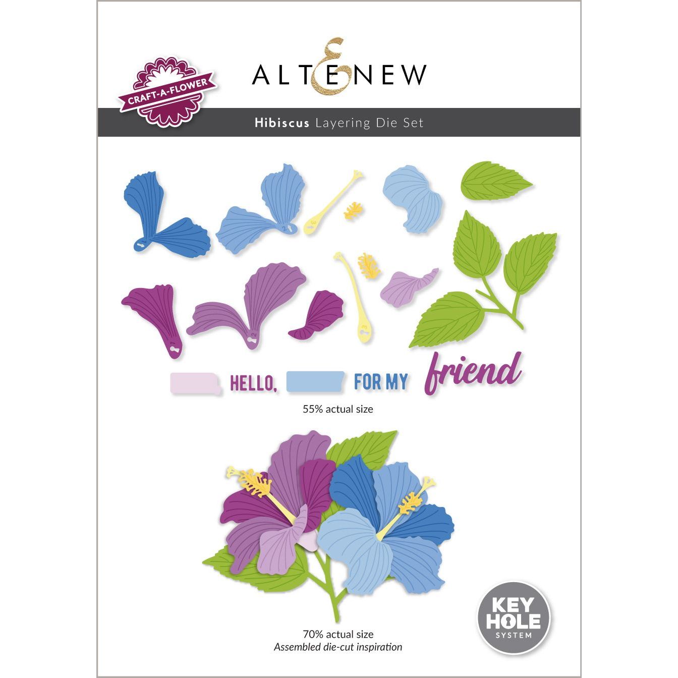 Altenew Craft-A-Flower Hibiscus Layering Dies alt8781 – Simon Says Stamp