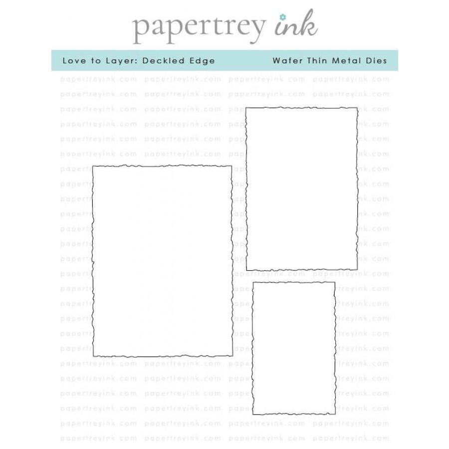 Papertrey Ink Love to Layer Deckled Edge pti-0728