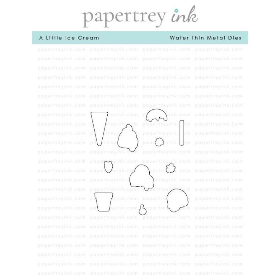 Papertrey Ink A Little Ice Cream Dies pti-0812