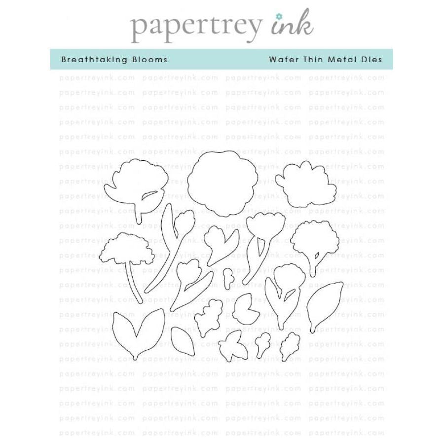 Papertrey Ink Breathtaking Blooms Dies pti-0813