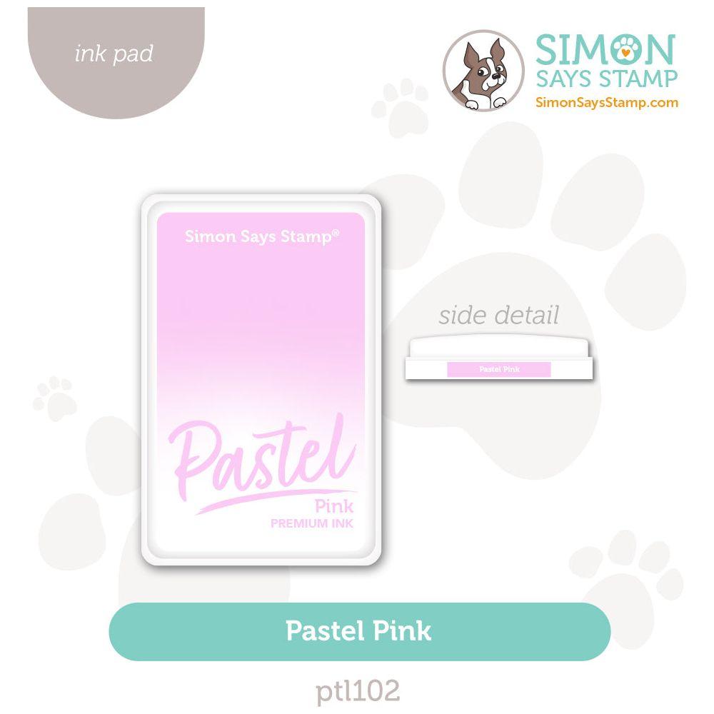 Simon Says Stamp Pastel Premium Ink Pad Pastel Pink ptl102 Festive Fun