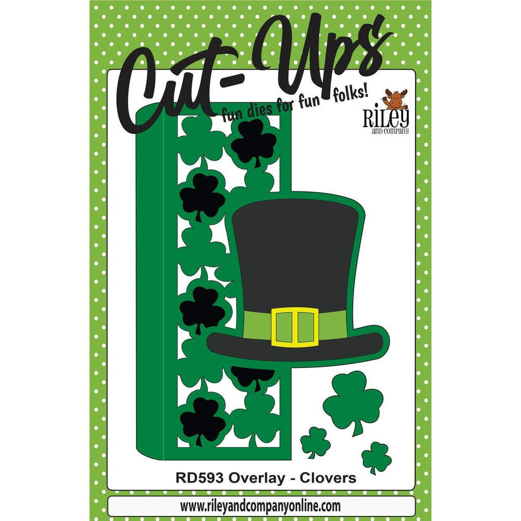 Riley And Company Cut Ups Overlay Clovers Dies rd593