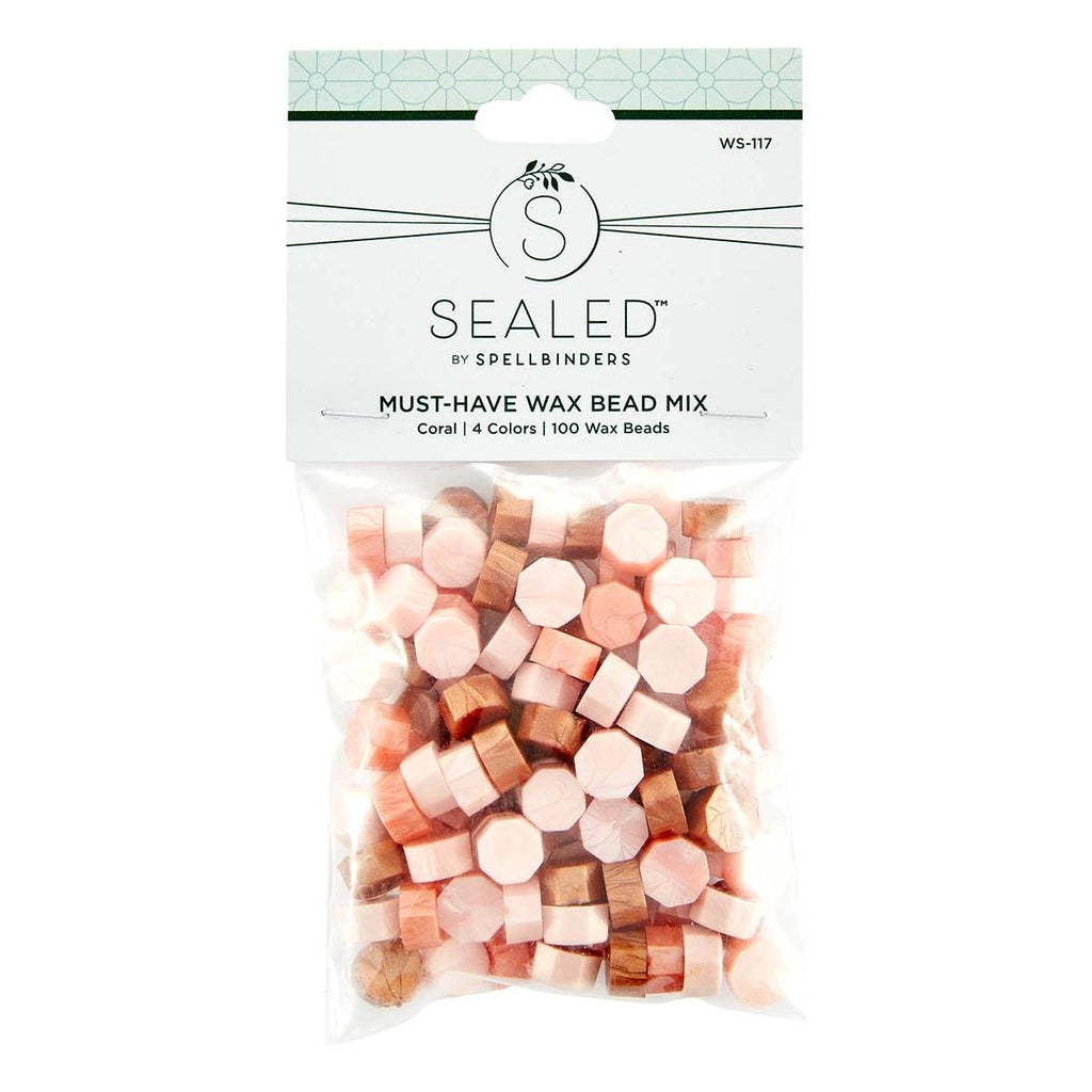 ws-117 Spellbinders Must-Have Wax Bead Mix Coral  product image