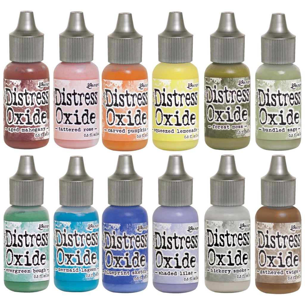 Tim Holtz Distress 12 Oxide Reinkers Set 5