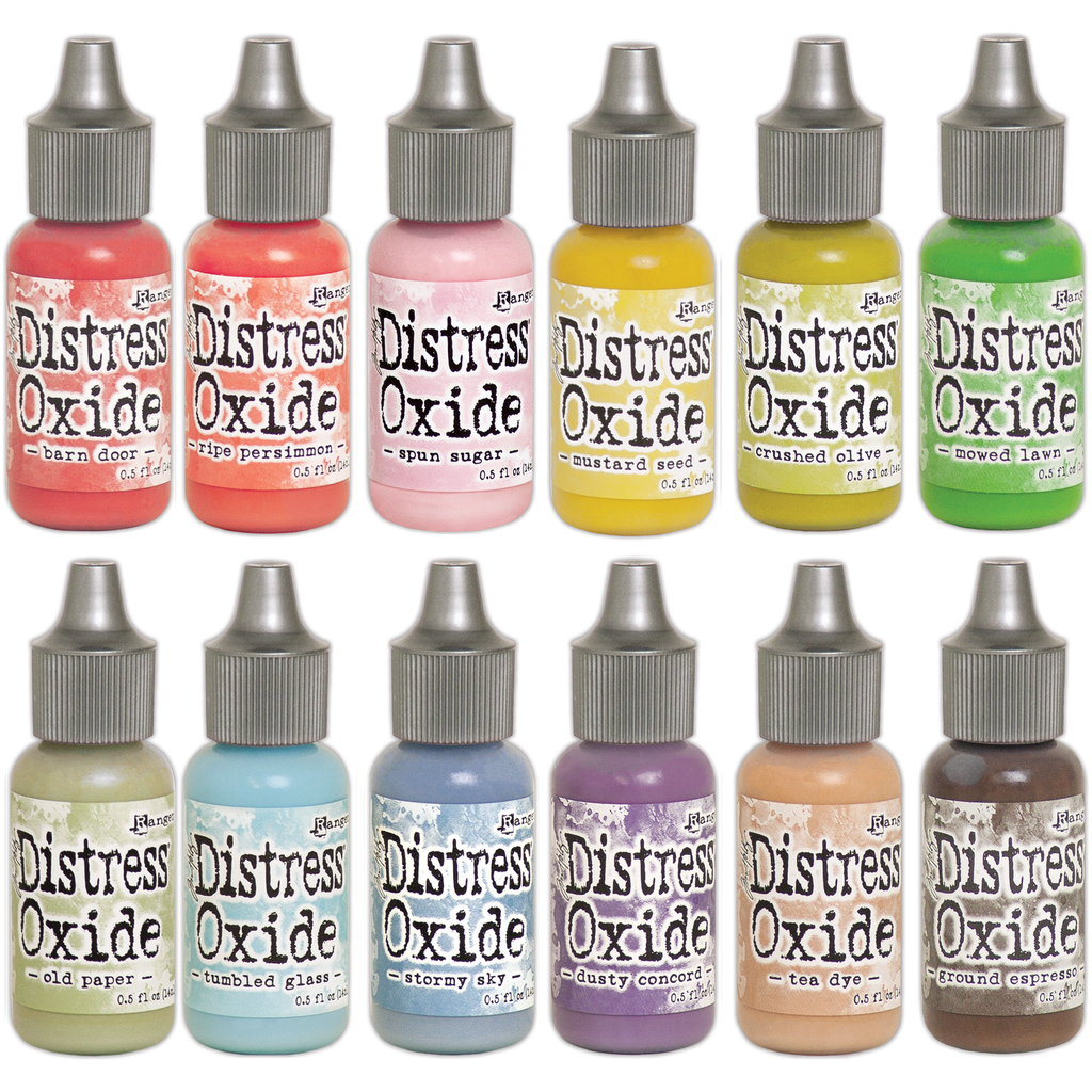 Tim Holtz Distress 12 Oxide Reinkers Set 3