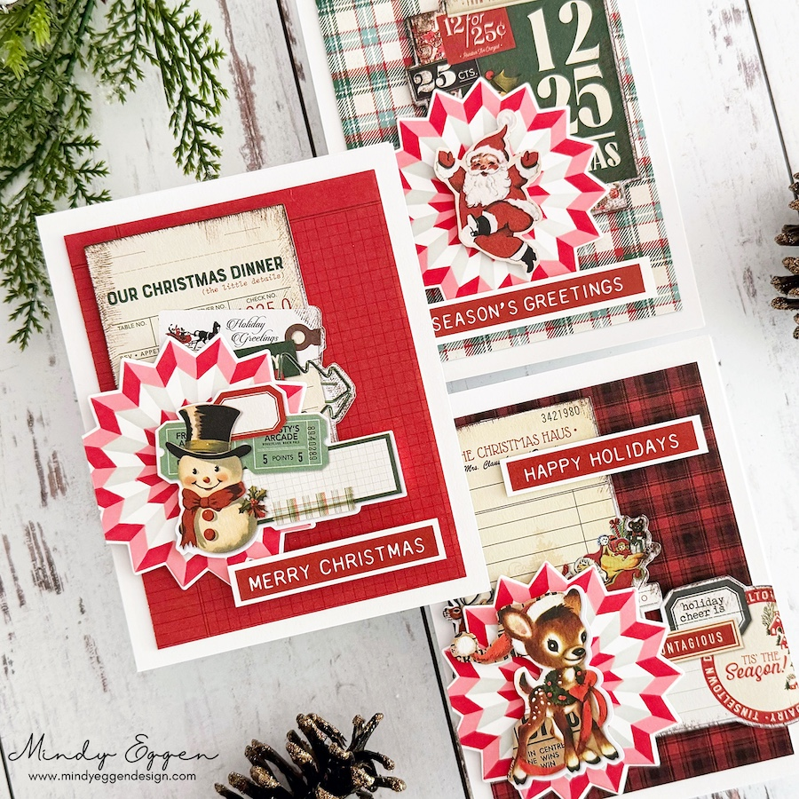 Simon Says Stamp Layered Rosette Wafer Dies 1247sdc Christmas Cards | color-code:ALT04