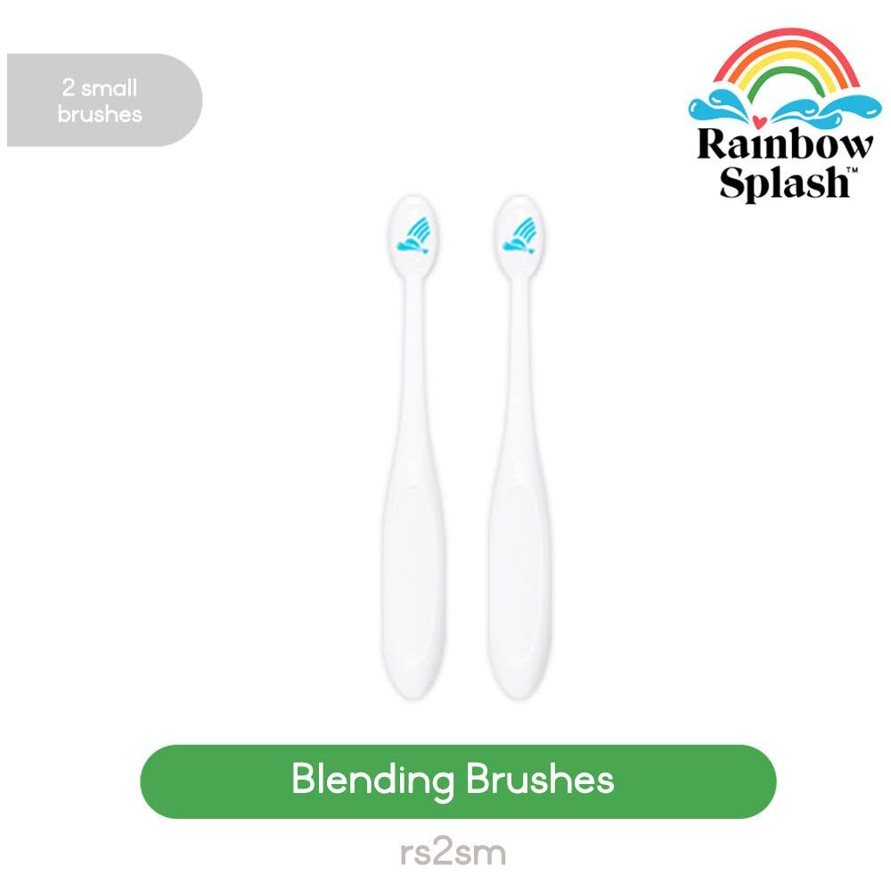 Rainbow Splash Small Blending Brushes Pack of 2 rs2sm Splendor