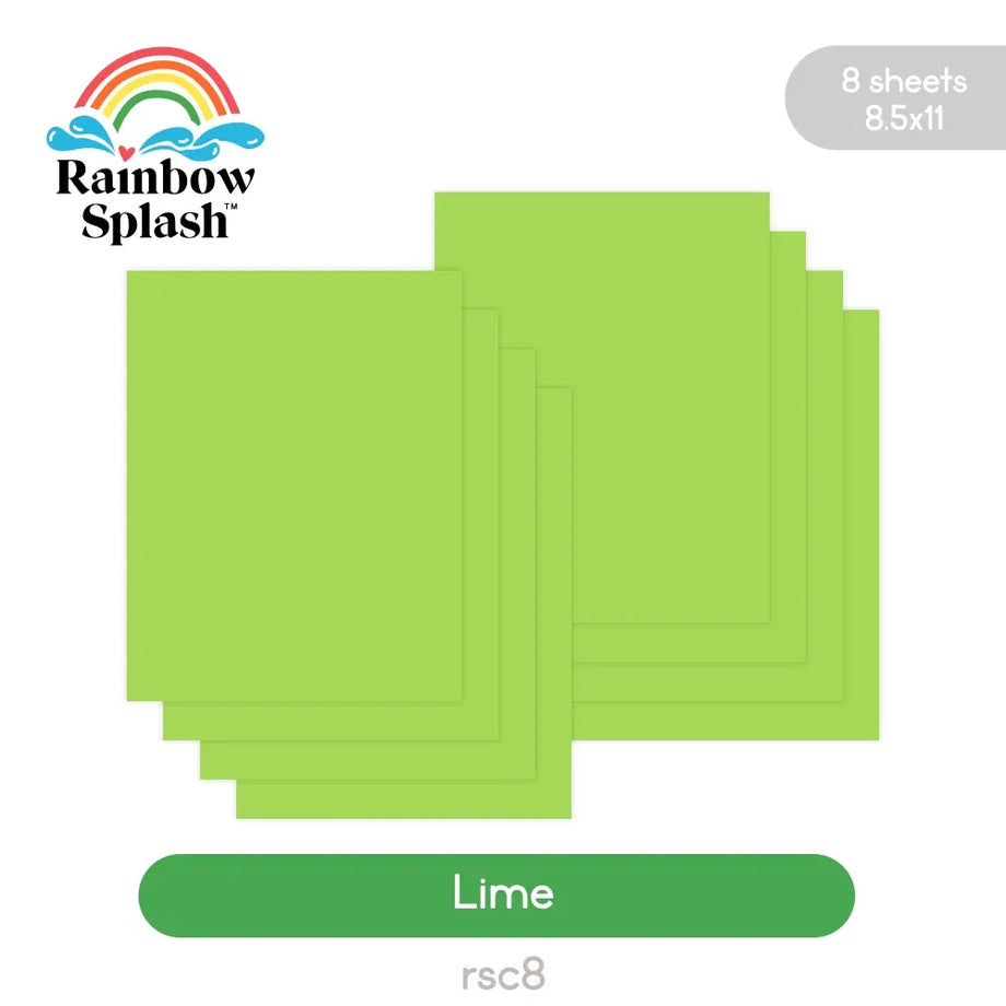 Rainbow Splash Cardstock Rainbow Pack rsc19