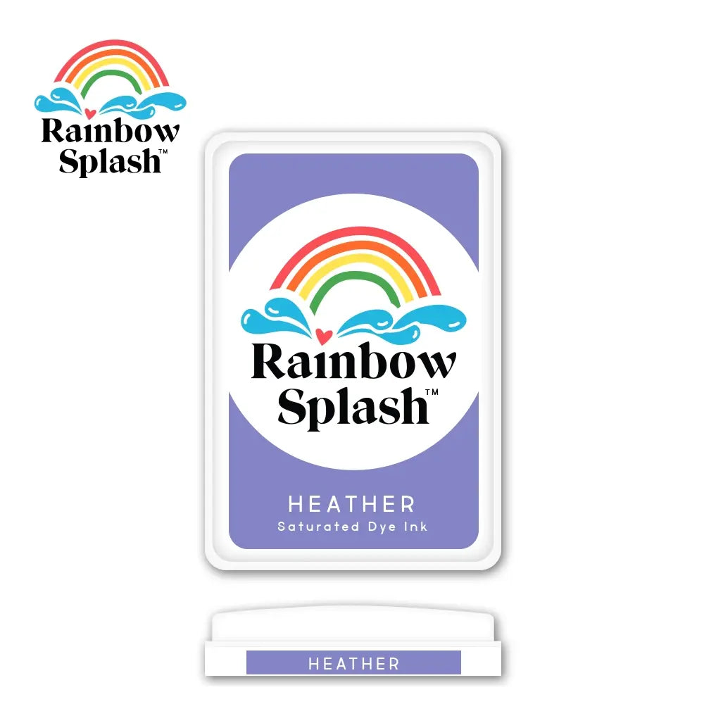 Rainbow Splash Ink Pad Heather rsi13