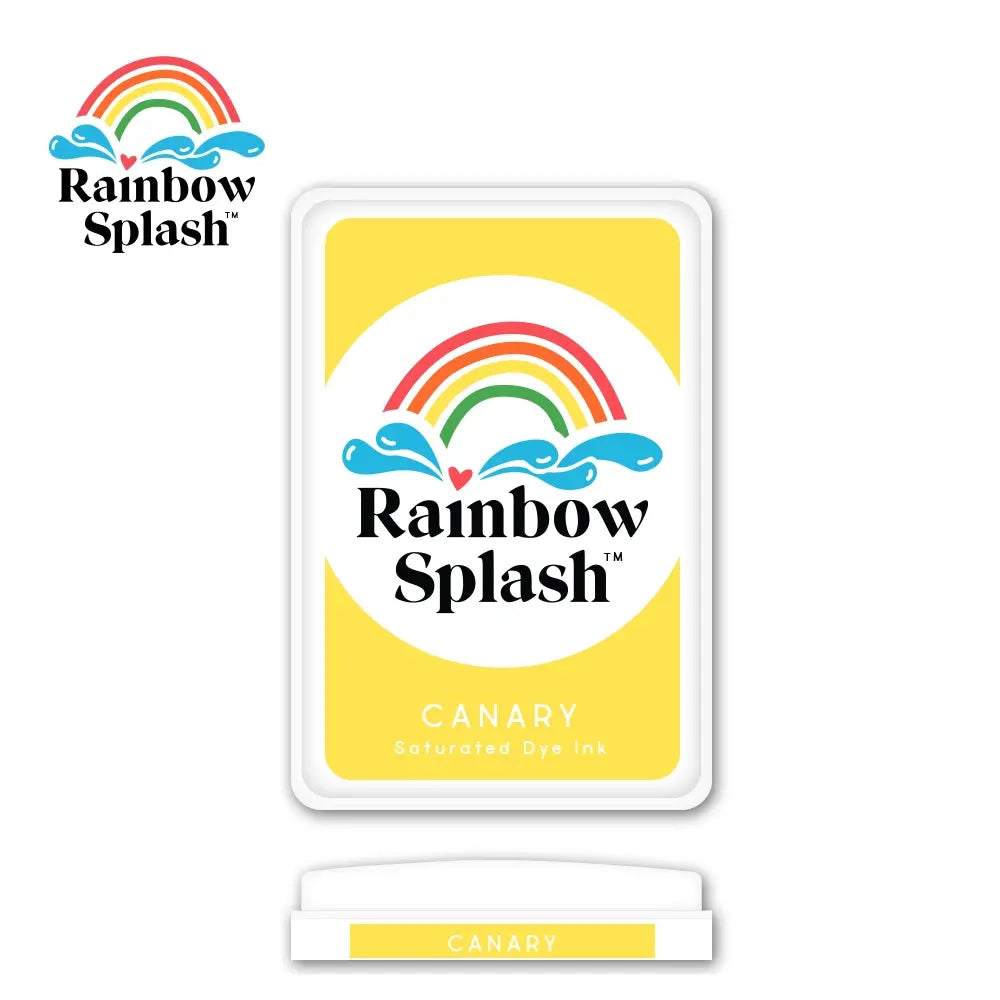 Rainbow Splash Ink Pad Canary rsi6