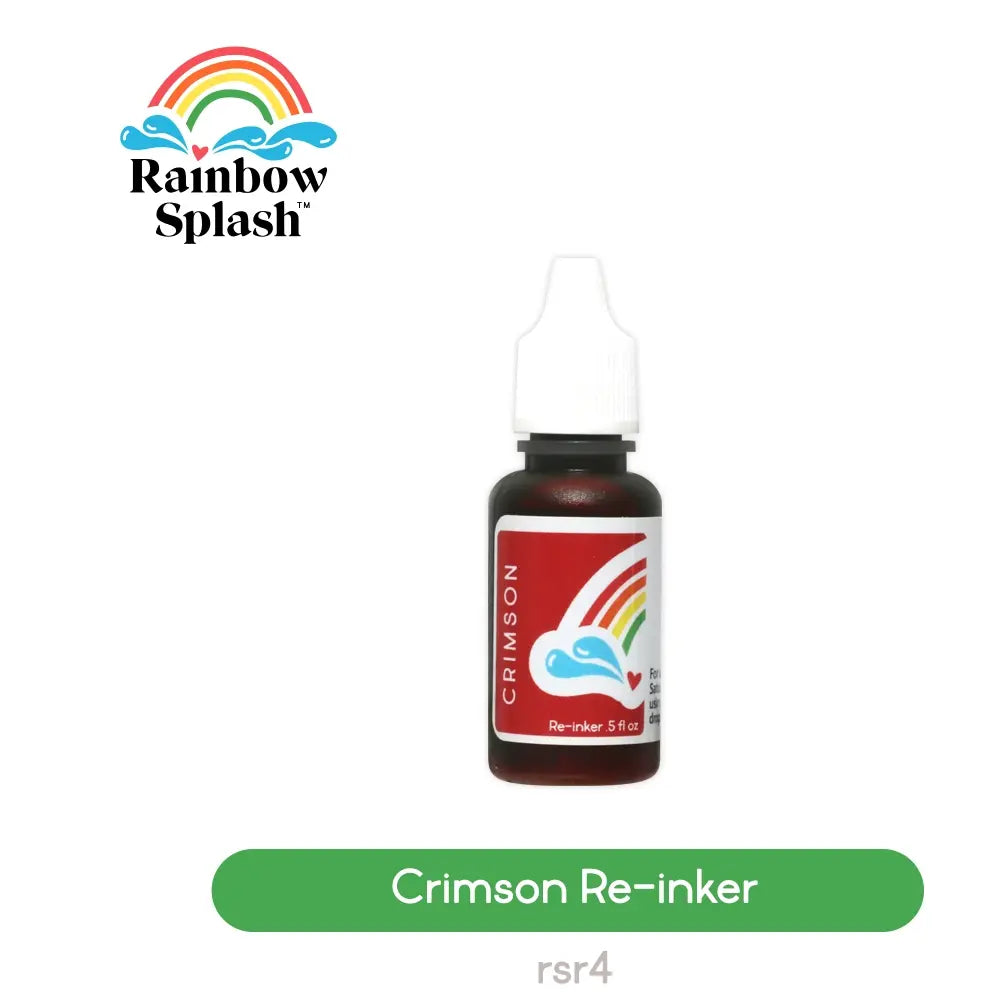 Rainbow Splash Re-inker Crimson rsr4