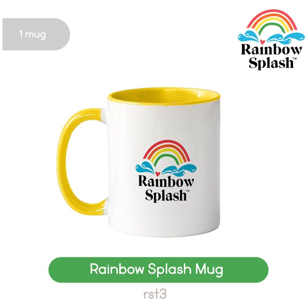 Rainbow Splash Mug Brush Holder rst3 Splendor