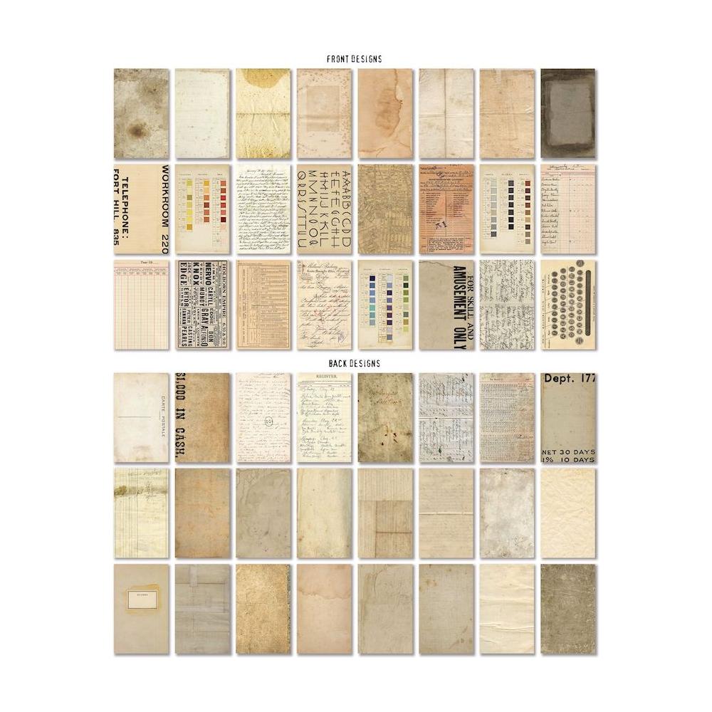 Tim Holtz Idea-ology BACKDROPS VOLUME 4 th94308 - Designs