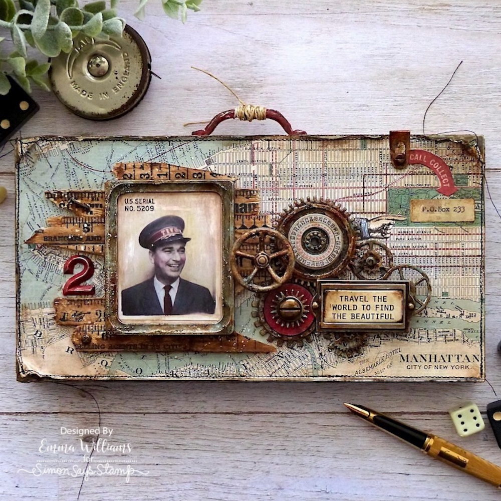 Tim Holtz Idea-ology Photomatic th94310 Travel the world | color-code:ALT02