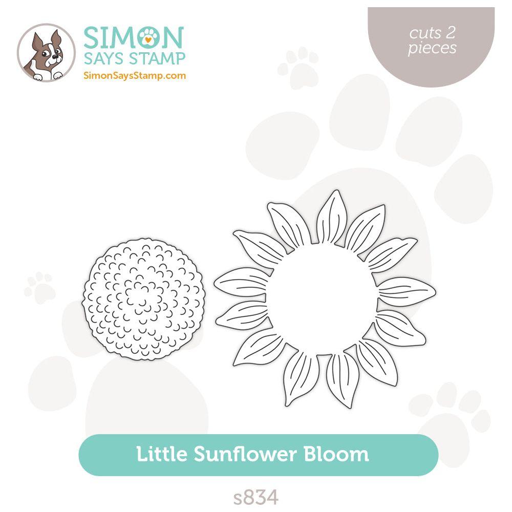 Simon Says Stamp Little Sunflower Bloom Wafer Die s834 Out Of This World