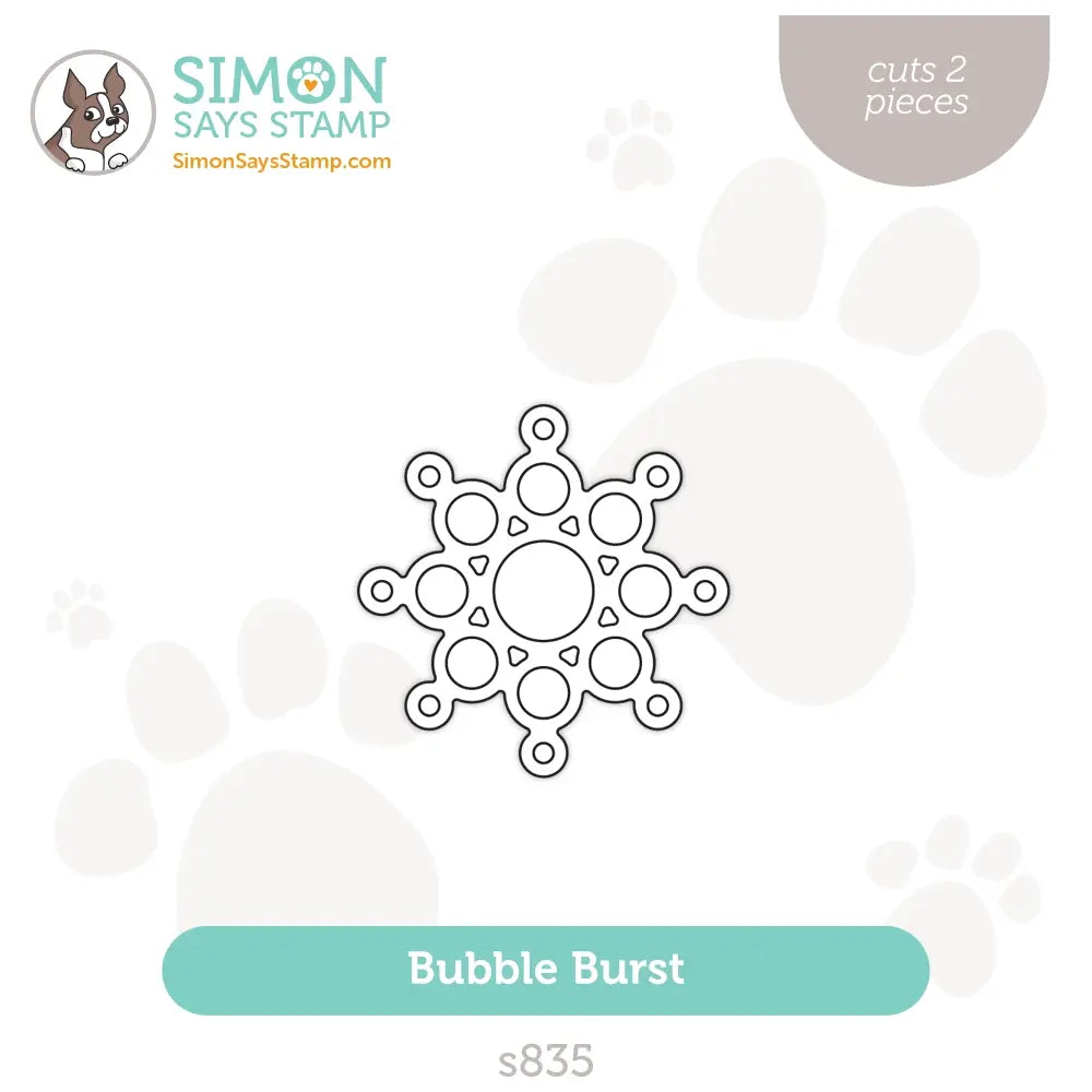 Simon Says Stamp Bubble Burst Wafer Dies s835 Season Of Wonder