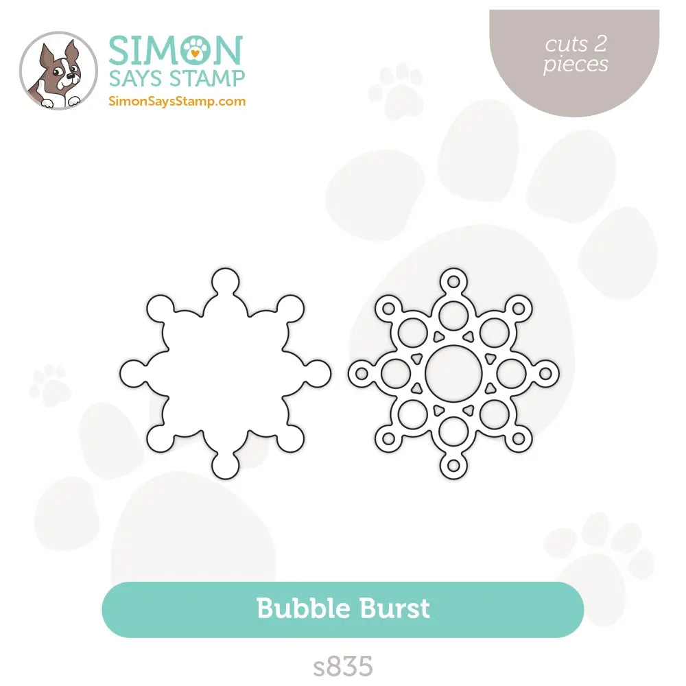 Simon Says Stamp Bubble Burst Wafer Dies s835 Season Of Wonder