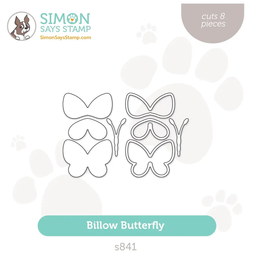 Simon Says Stamp Billow Butterfly Wafer Dies s841 Stamptember